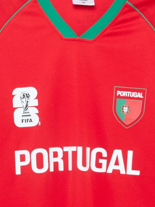 Offiziell lizenzierte FIFA Fussball-Weltmeisterschaft 26™ T-Shirts - Portugal - Kiabi Offiziell lizenzierte FIFA Fussball-Weltmeisterschaft 26™ T-Shirts - Portugal - Kiabi