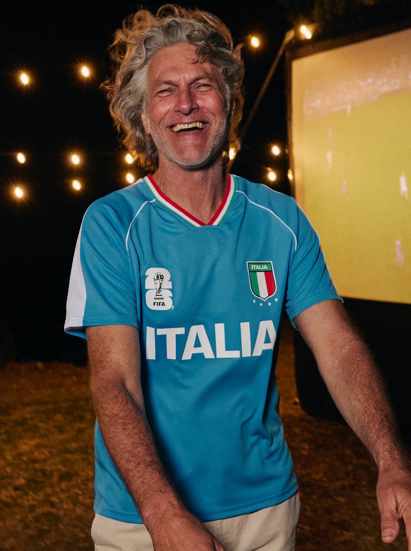 Offiziell lizenzierte FIFA WM 26™ T-Shirts - Italien Blau - Kiabi