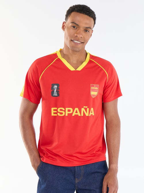 Offiziell lizenzierte T-Shirts der FIFA Fussball-Weltmeisterschaft 26™ - Spanien - Kiabi Offiziell lizenzierte T-Shirts der FIFA Fussball-Weltmeisterschaft 26™ - Spanien - Kiabi