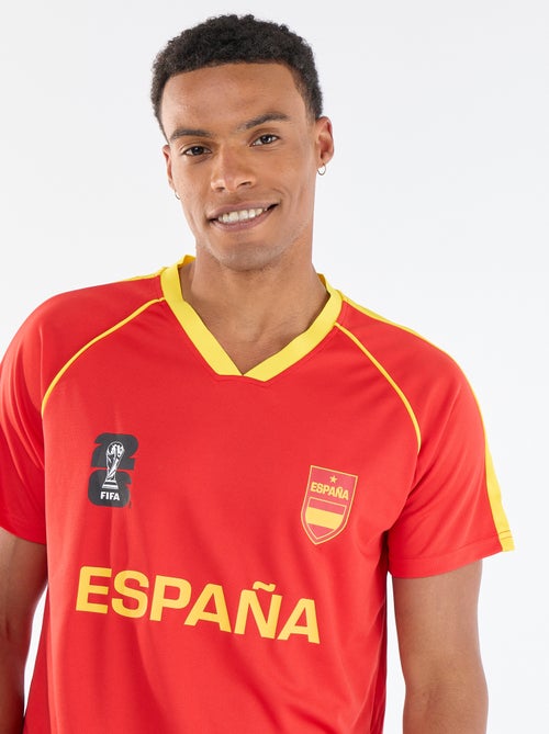 Offiziell lizenzierte T-Shirts der FIFA Fussball-Weltmeisterschaft 26™ - Spanien - Kiabi Offiziell lizenzierte T-Shirts der FIFA Fussball-Weltmeisterschaft 26™ - Spanien - Kiabi