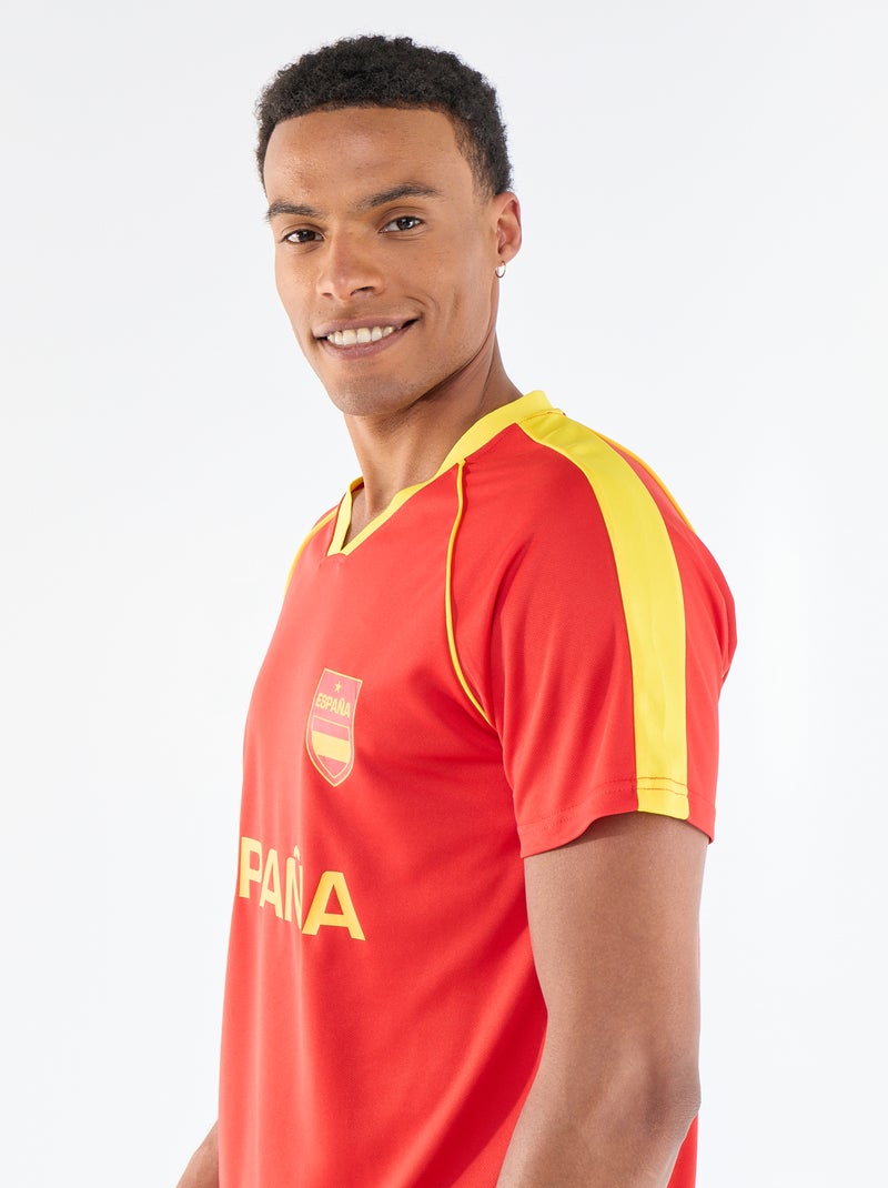 Offiziell lizenzierte T-Shirts der FIFA Fussball-Weltmeisterschaft 26™ - Spanien Rouge - Kiabi