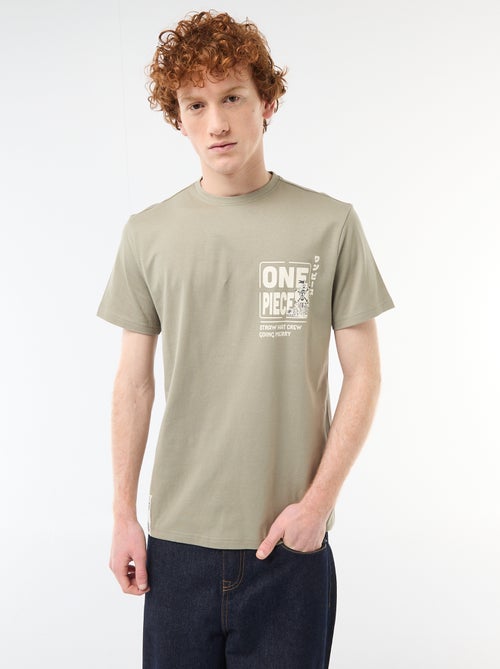 One Piece' Cotton Print T-Shirt - Kiabi