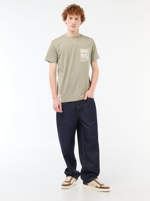 One Piece' Cotton Print T-Shirt - Kiabi