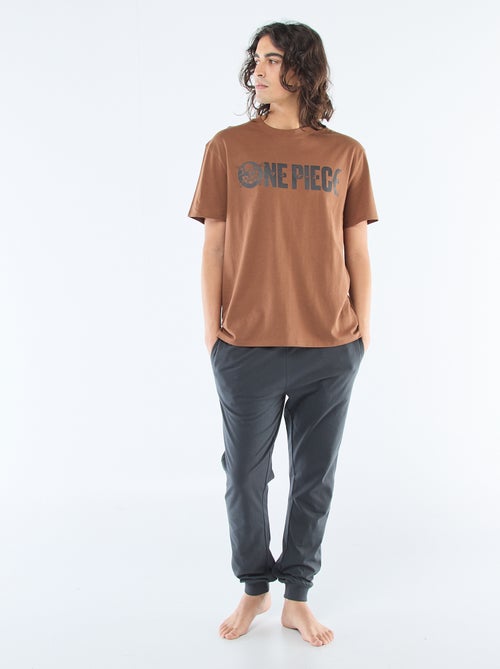 One Piece Long Pajama Set - 2 Piece - Kiabi