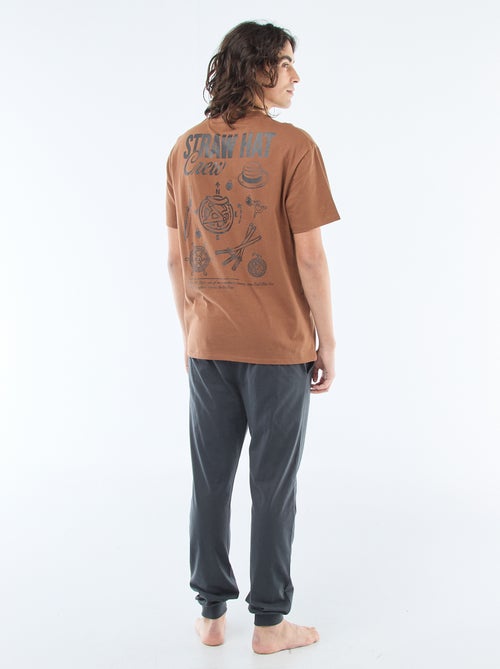 One Piece Long Pajama Set - 2 Piece - Kiabi