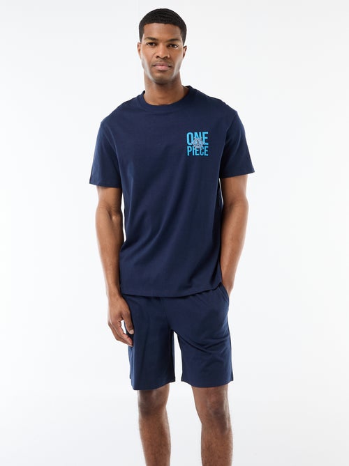 One Piece Short Pajama Set - 2 Piece - Kiabi