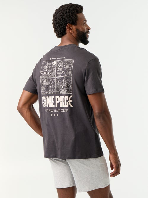 "One Piece" T-shirt + Shorts Pyjama Set - 2 Pieces - Kiabi