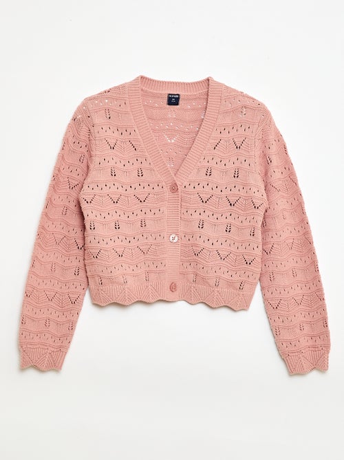 Open Knit Cardigan - Kiabi