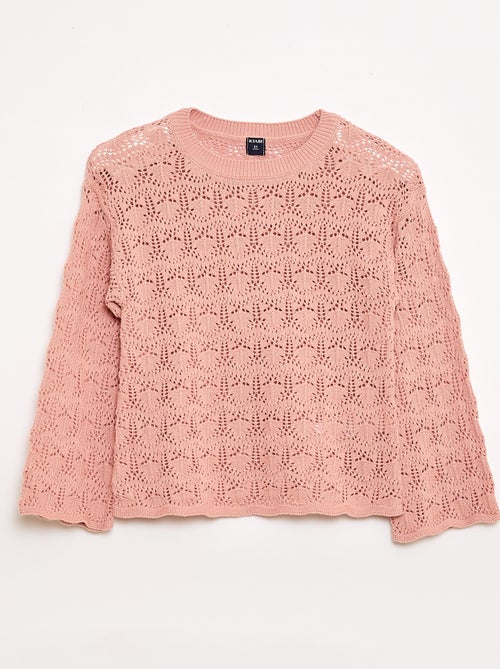 Open Knit Sweater - Kiabi