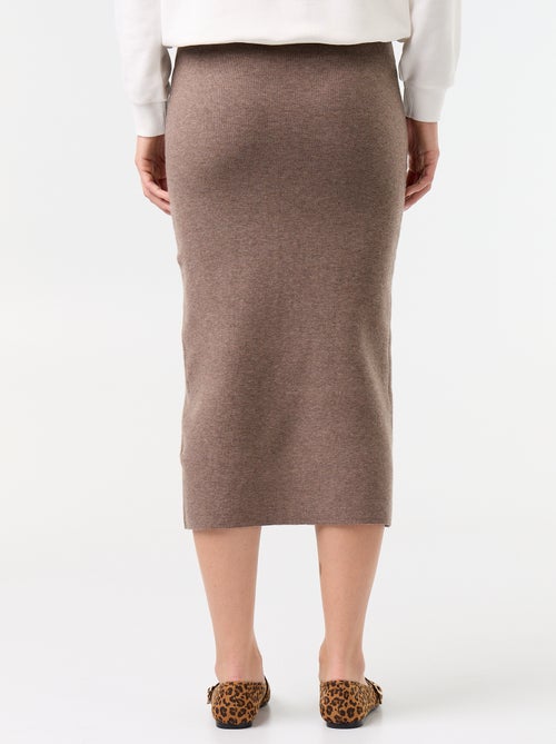 Ottoman midi skirt - Kiabi