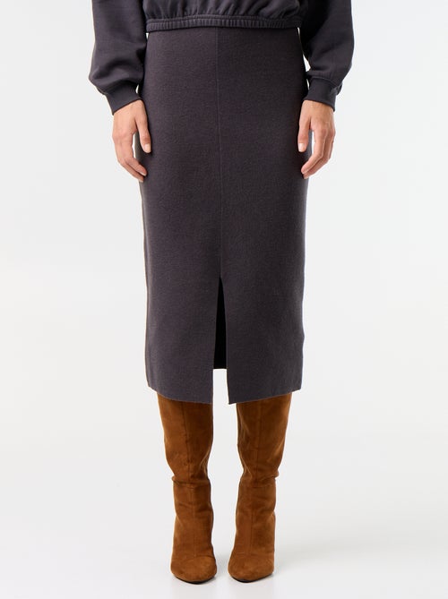 Ottoman midi skirt - Kiabi