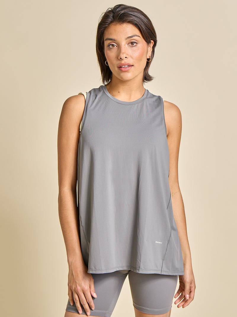 Oversize-Achselshirt - (ekstract) Gris - Kiabi