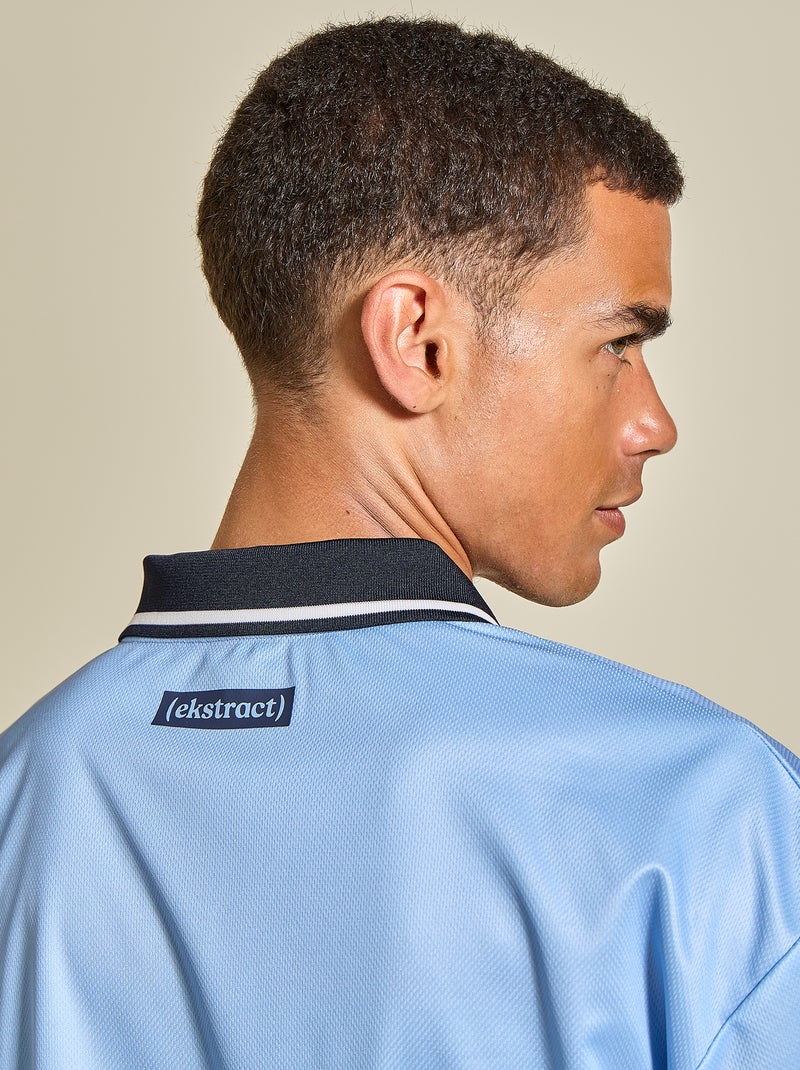 Oversize Fussball-T-Shirt - (ekstract) Bleu - Kiabi