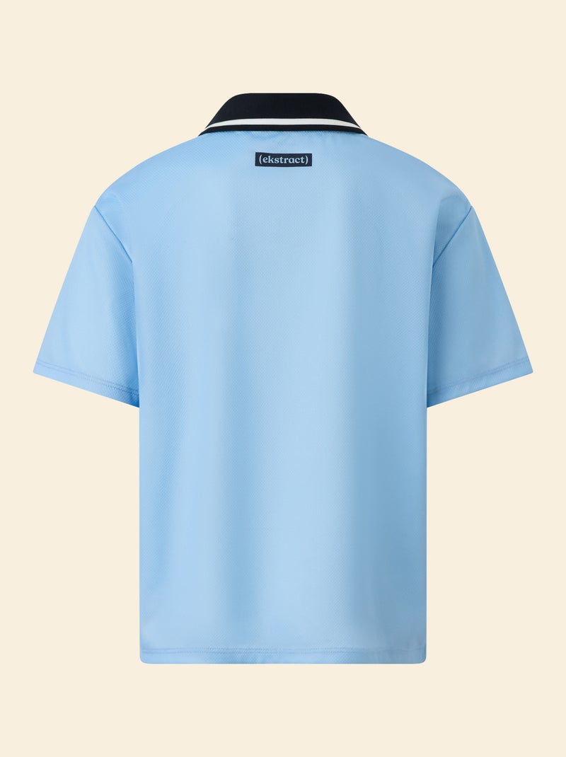 Oversize Fussball-T-Shirt - (ekstract) Bleu - Kiabi