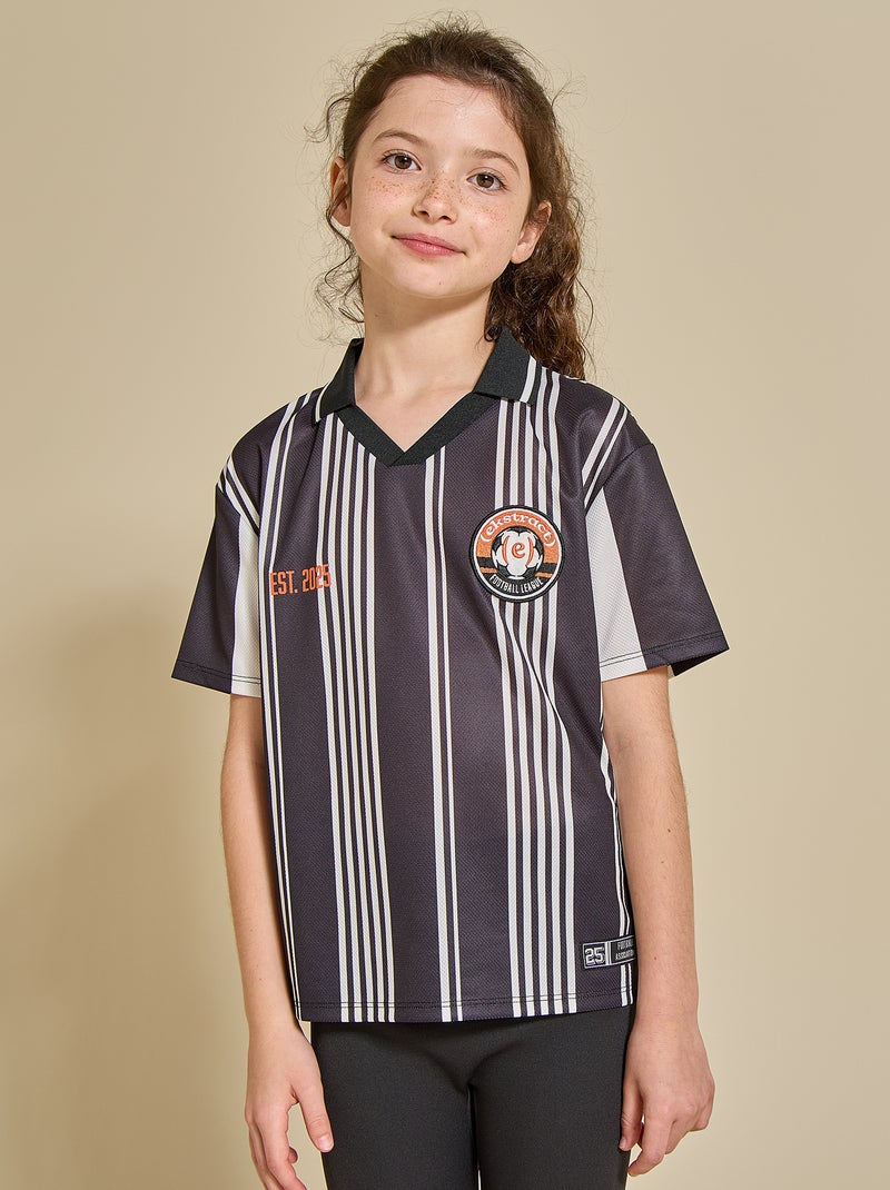 Oversize Fussball-T-Shirt - (ekstract) Noir - Kiabi
