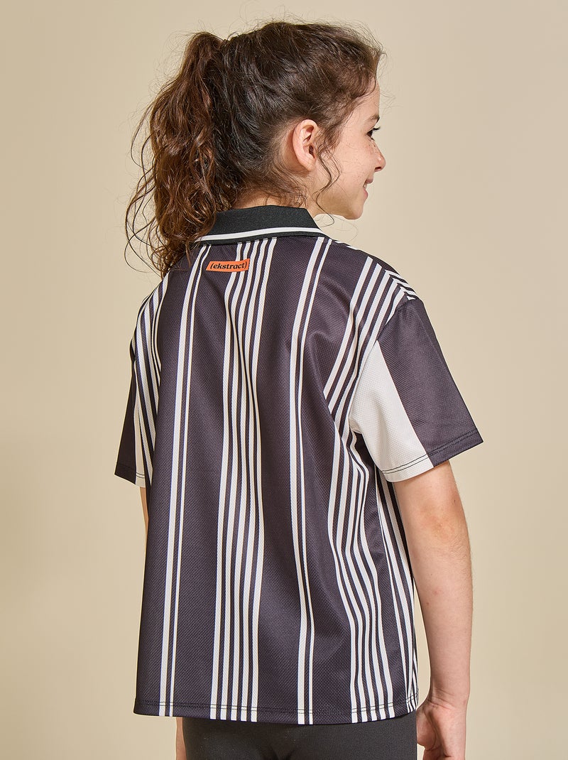 Oversize Fussball-T-Shirt - (ekstract) Noir - Kiabi