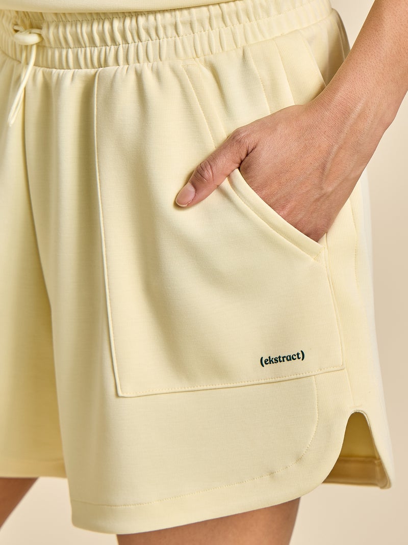 Oversize Sport-Short GELB - Kiabi