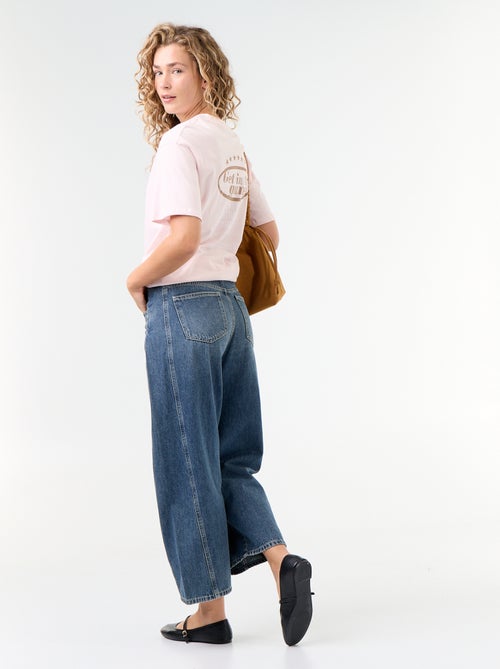 Oversize T-Shirt mit Botschaft - Kiabi