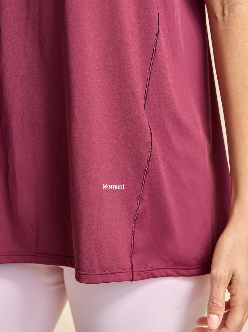 Oversized Armhole Tank Top - (ekstract) Red - Kiabi