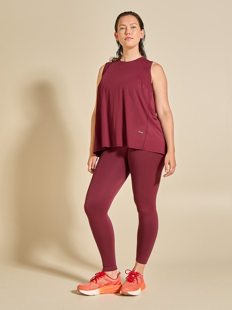 Oversized Armhole Tank Top - (ekstract) Red - Kiabi