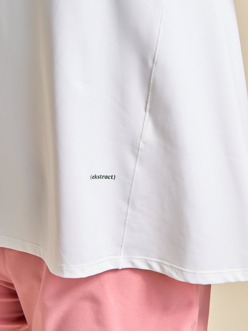 Oversized Armhole Tank Top - (ekstract) White - Kiabi