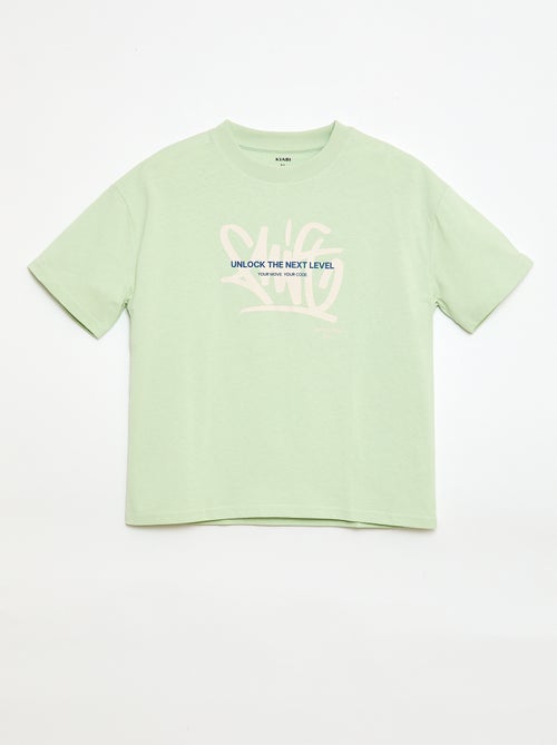 Oversized Graphic T-shirt - Kiabi