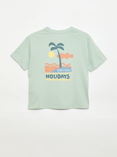 Oversized printed T-shirt - Kiabi