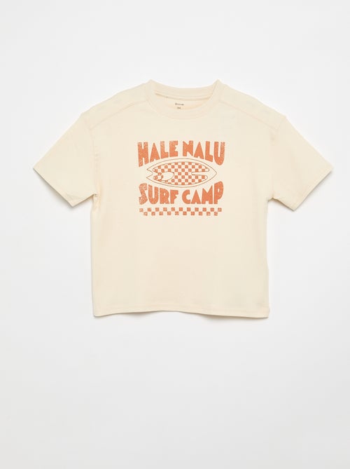 Oversized Printed T-shirt - Kiabi