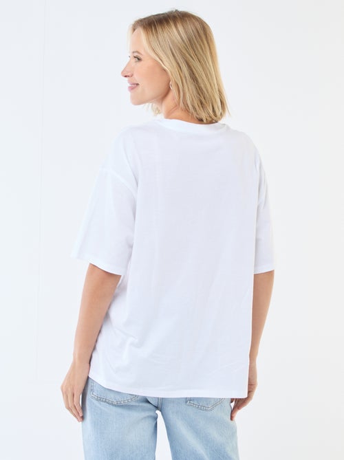 Oversized Slogan T-shirt - Kiabi