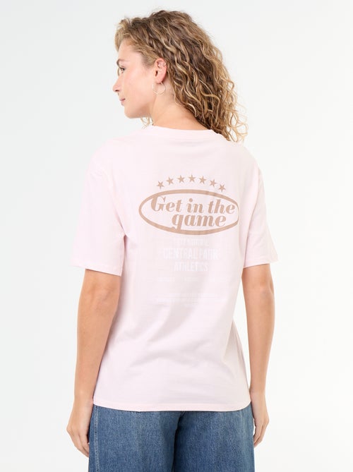 Oversized Slogan T-shirt - Kiabi
