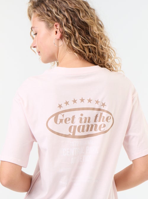 Oversized Slogan T-shirt - Kiabi