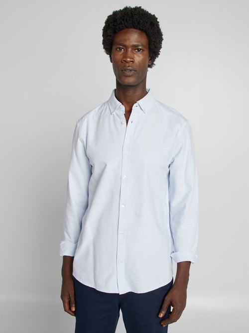 Oxford-Hemd Regular Fit - Kiabi Oxford-Hemd Regular Fit - Kiabi