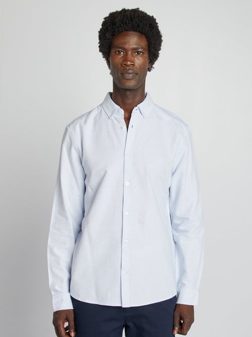 Oxford-Hemd Regular Fit - Kiabi Oxford-Hemd Regular Fit - Kiabi
