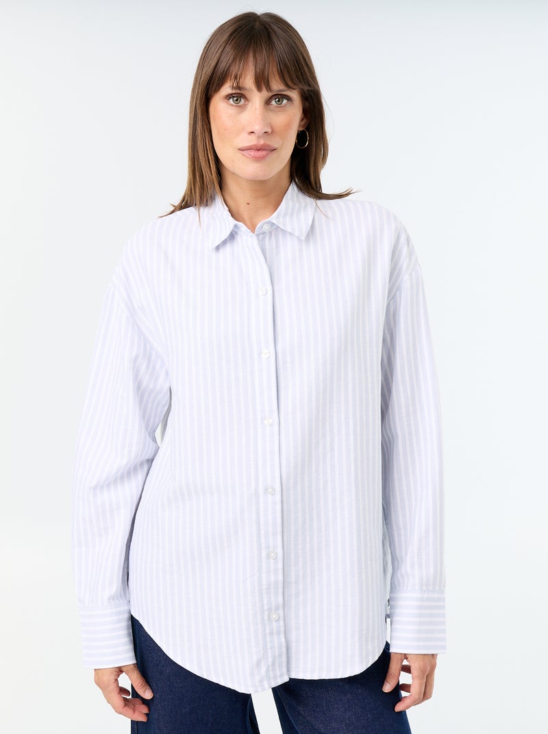 Oxford Shirt Blue - Kiabi
