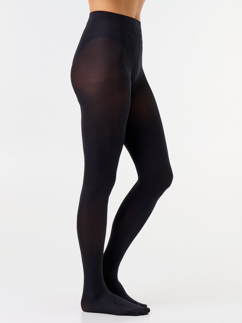 Pack of 2 black tights - 20 denier Black - Kiabi