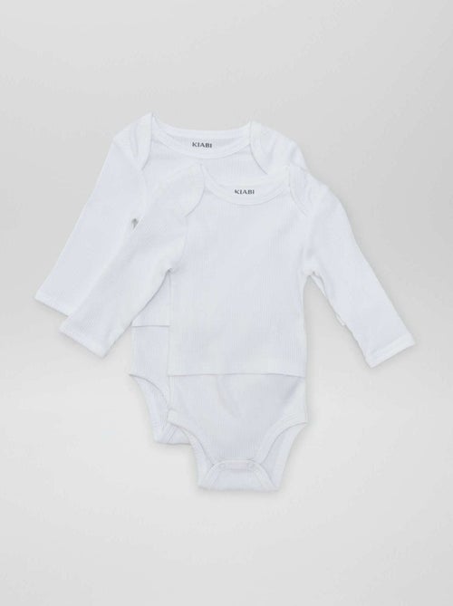 Pack of 2 Bodysuits - Easy-Wear Collection - Kiabi
