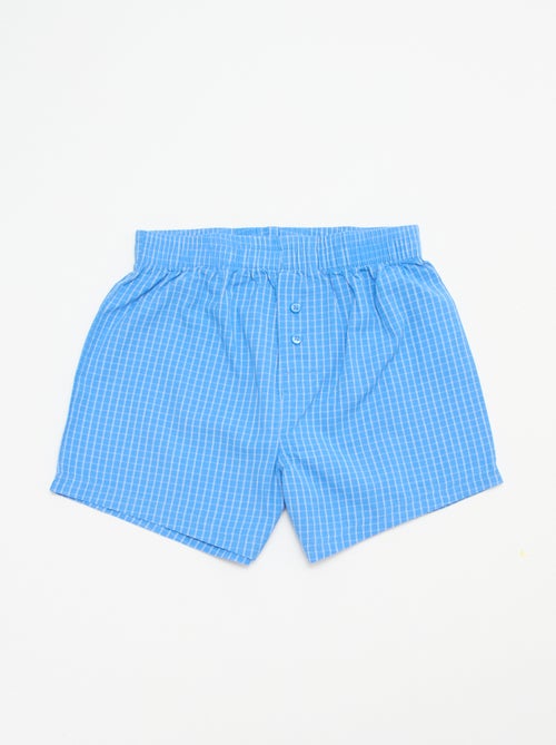 Pack of 2 checked boxers - Kiabi
