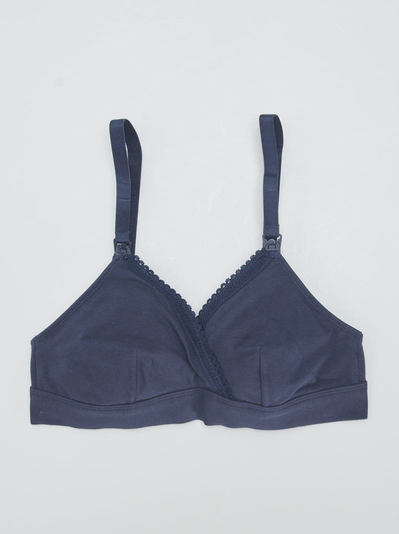 Pack of 2 cotton breastfeeding bras TRADE WINDS - Kiabi