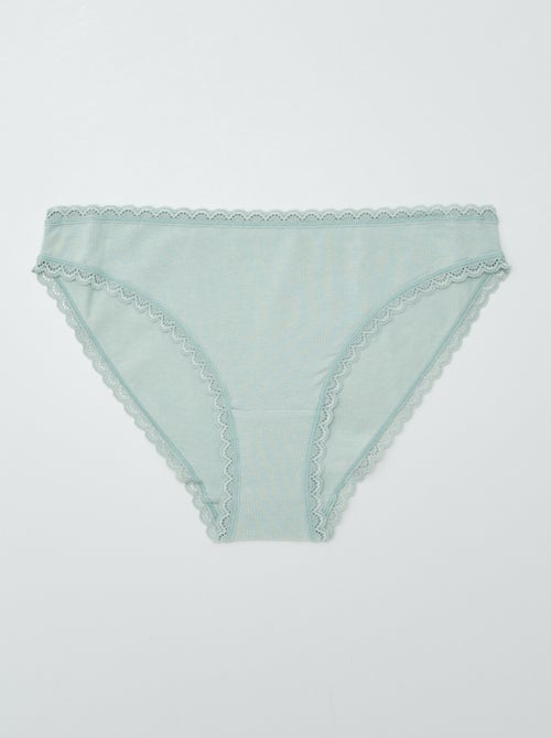 Pack of 2 Cotton Briefs - Kiabi