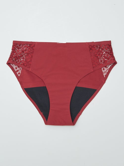 Pack of 2 Light Flow Period Panties - Kiabi