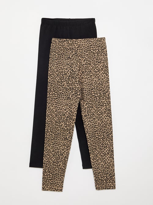 Pack of 2 long leggings - Kiabi