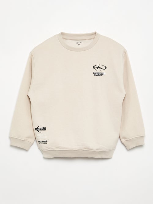 Pack of 2 long-sleeved sweatshirts - Kiabi Pack of 2 long-sleeved sweatshirts - Kiabi