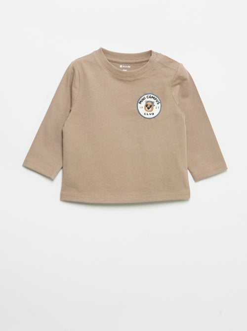 Pack of 2 Long-Sleeved T-shirts - Kiabi