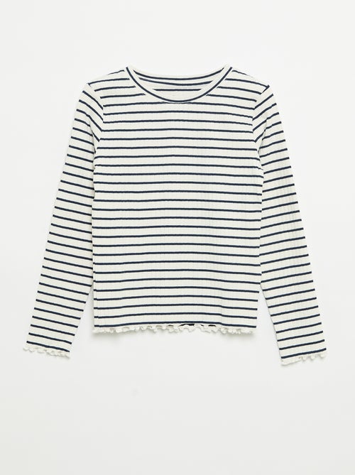 Pack of 2 Long-Sleeved T-shirts - Kiabi