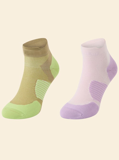 Pack of 2 pairs of high sports socks - Kiabi