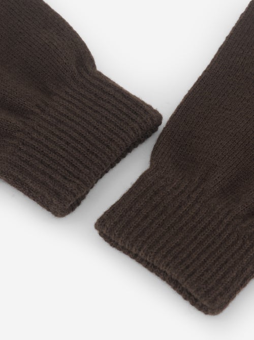 Pack of 2 pairs of knit gloves - Kiabi