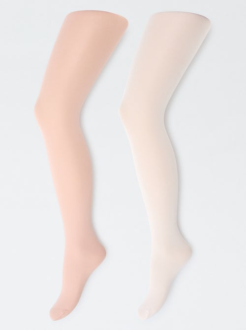 Pack of 2 pairs of lightweight tights - Kiabi