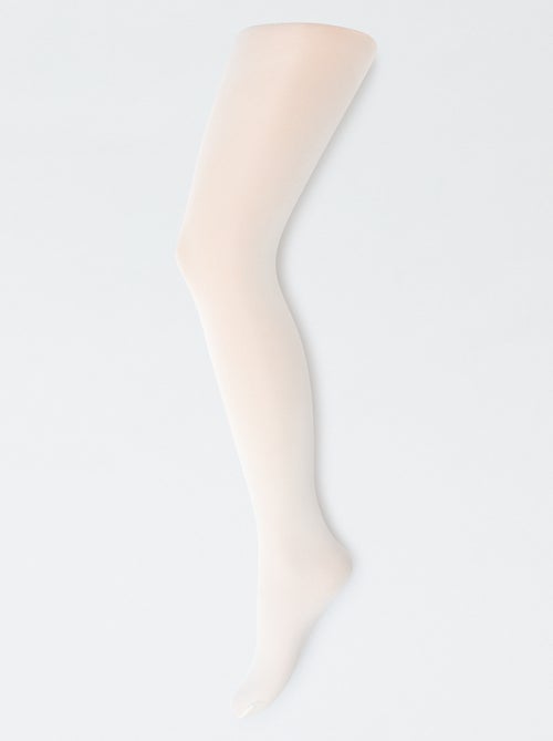 Pack of 2 pairs of lightweight tights - Kiabi Pack of 2 pairs of lightweight tights - Kiabi