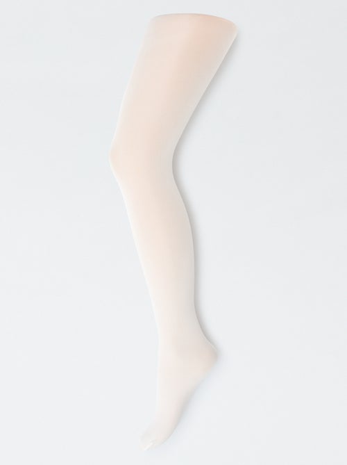Pack of 2 pairs of lightweight tights - Kiabi Pack of 2 pairs of lightweight tights - Kiabi