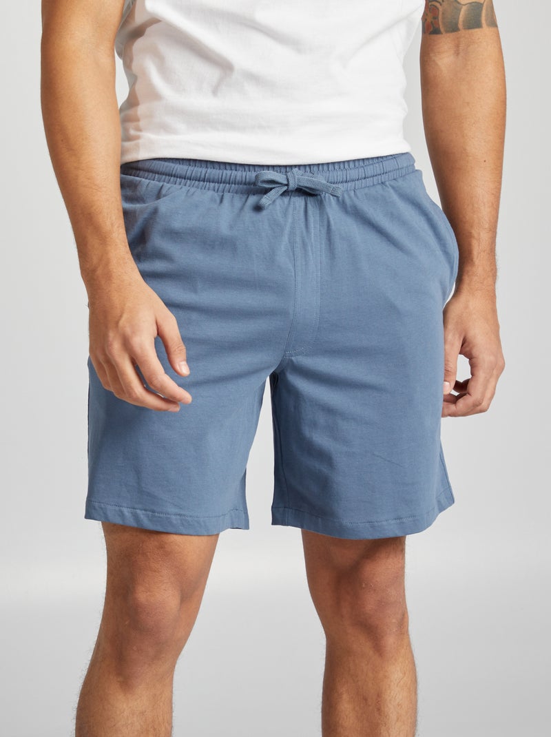 Pack of 2 pairs of night shorts BLUE - Kiabi